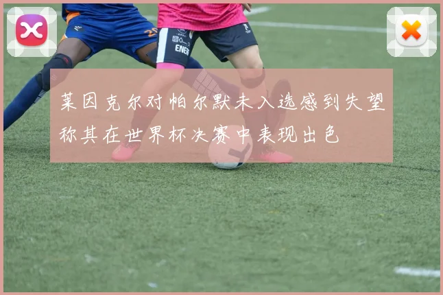 莱因克尔对帕尔默未入选感到失望称其在世界杯决赛中表现出色